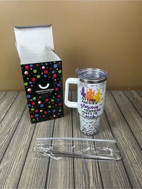 NEW Hocus Pocus Halloween Tumbler Water Bottle